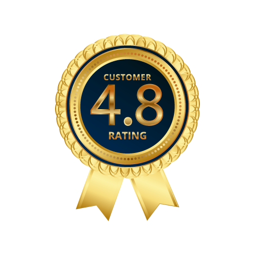 customer rating 4.8